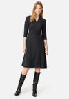 Gerry Weber Knitted A-Line Knee Length Dress, Black