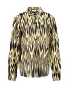 Gerry Weber Abstract Print Shirt, Black & Gold