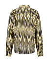 Gerry Weber Abstract Print Shirt, Black & Gold