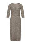 Gerry Weber Leopard Print Knot Midi Dress, Beige