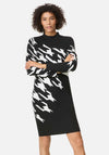 Gerry Weber Printed Jumper Dress, Black