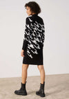 Gerry Weber Printed Jumper Dress, Black