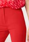 Gerry Weber High Waisted Trousers, Red