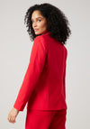 Gerry Weber Single Breasted Blazer, Red