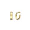 Guess 4G Forever Oval Hoop Earrings, Gold