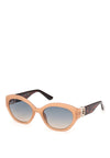 Guess GU00104 Sunglasses, Beige Tortoise Shell