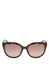 Guess GU7877 Polarised Sunglasses, Dark Havana