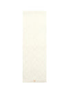 Guess Cable Knit Wool Scarf, Ivory