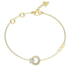 Guess M’ama non M’ama Bracelet, Gold