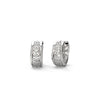 Guess Mon Amour Hinge Hoop Earrings, Silver