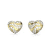 Guess Heart Waves Earrings, Gold