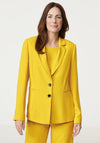 Gerry Weber Single Breasted Blazer, Yellow