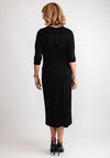 Gerry Weber Knot Jersey Midi Dress, Black