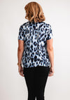 Gerry Weber Leopard Print Blouse, Blue