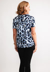 Gerry Weber Leopard Print Blouse, Blue