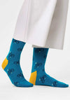 Happy Socks Bike Socks, Turquoise