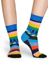 Happy Socks Legend Crossing Socks, Blue