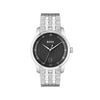 Hugo Boss Men’s Principle Black Dial Watch, Silver