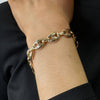 Absolute Coffee Bean T-Bar Bracelet, Gold