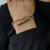 Absolute T-Bar Bracelet, Gold