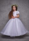 Isabella IS25321 Communion Dress, White