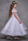 Isabella IS25389 Communion Dress, White