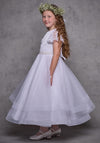 Isabella IS25389 Communion Dress, White