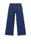 Guess Older Girl Cargo Denim Jean, Blue