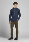 Jack & Jones Brook Oxford Shirt, Navy Blazer