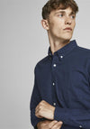 Jack & Jones Brook Oxford Shirt, Navy Blazer