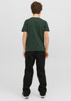 Jack & Jones Boys Corp Logo Short Sleeve Tee, Mountain View