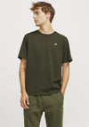 JJ Rebel By Jack & Jones Logo T-Shirt, Kombu Green