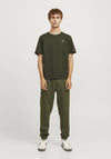 JJ Rebel By Jack & Jones Logo T-Shirt, Kombu Green