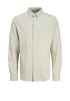 Jack & Jones Brook Melange Shirt, Neutral