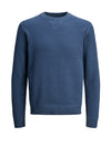 Jack & Jones Christer Crew Neck Jumper, Blue