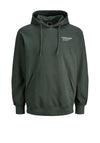 Jack & Jones Aero Hoodie, Grey Green