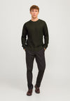 Jack & Jones Crew Neck Knit Jumper, Green