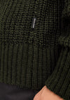 Jack & Jones Crew Neck Knit Jumper, Green