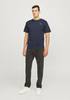 JJ Rebel By Jack & Jones Logo T-Shirt, Navy