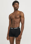 JJ Rebel by Jack & Jones 3 Pack Trunks, Black