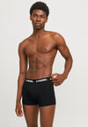 JJ Rebel by Jack & Jones 3 Pack Trunks, Black