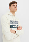 Jack & Jones Arthur Hoodie, Moonbeam