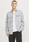 Jack & Jones Raymond Overshirt, Light Grey Melange