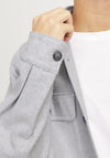 Jack & Jones Raymond Overshirt, Light Grey Melange