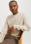 Jack & Jones Howell Crew Neck Jumper, Beige