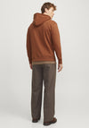 Jack & Jones Newton Graphic Hoodie, Brandy Brown