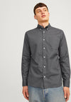 Jack & Jones Brook Oxford Shirt, Charcoal