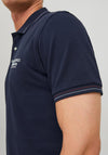 Jack & Jones Archie Polo Shirt, Navy Blazer