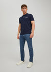 Jack & Jones Archie Polo Shirt, Navy Blazer