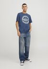 Jack & Jones Jeans T-Shirt, Ensign Blue